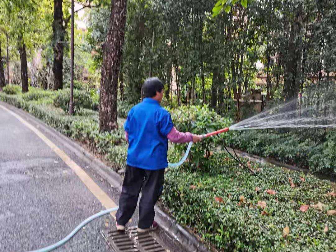園林綠化養護苗木澆水