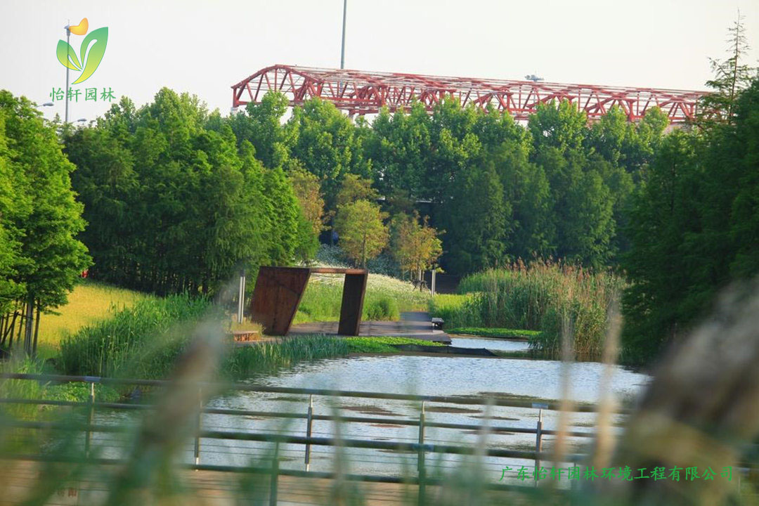 上海世博后灘公園景觀設計改造案例效果圖