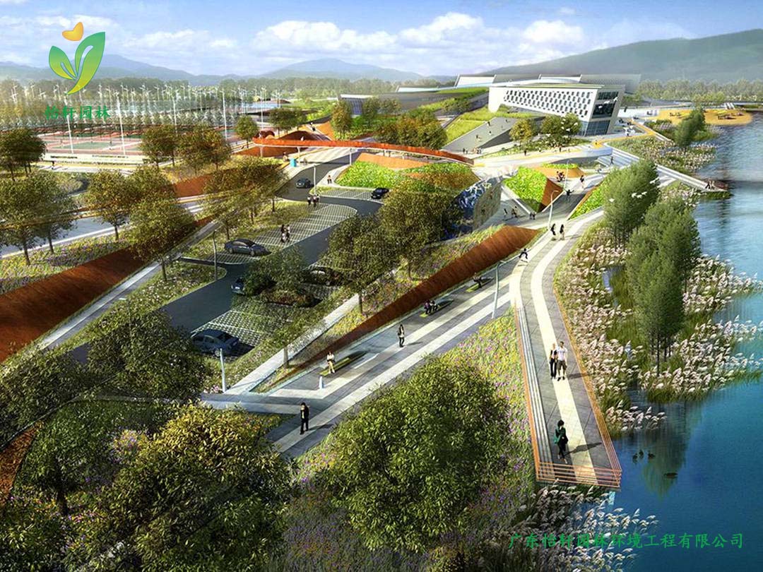 江蘇省揚(yáng)州李寧體育公園景觀設(shè)計(jì)案例效果圖