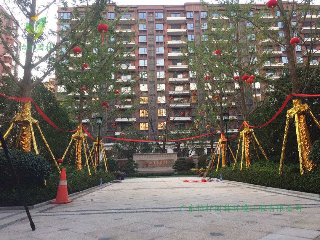 杭州遠洋萬和四季小區(qū)綠化工程效果圖