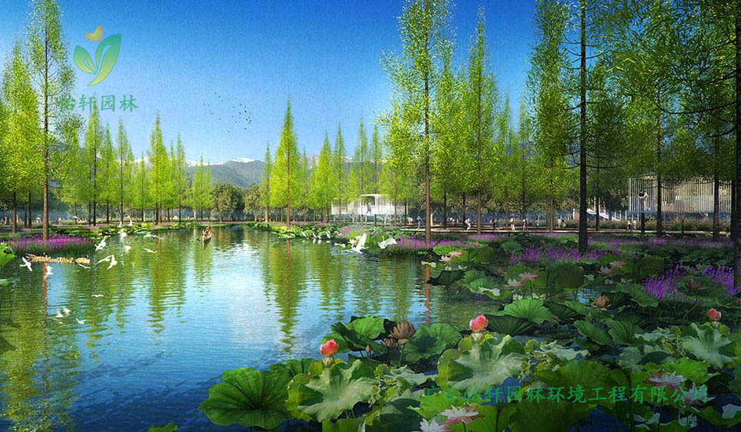 洱海生態治理與休閑農業示范區景觀設計施工案例效果圖