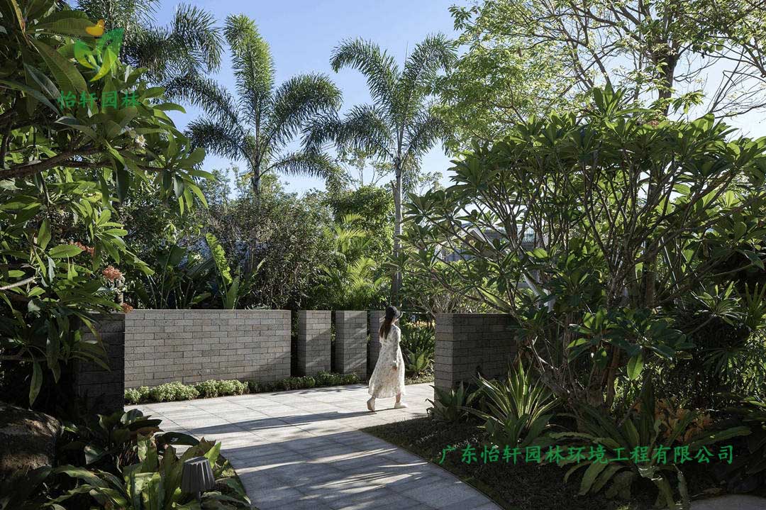 海口保利臺達熱帶花園景觀設(shè)計效果圖