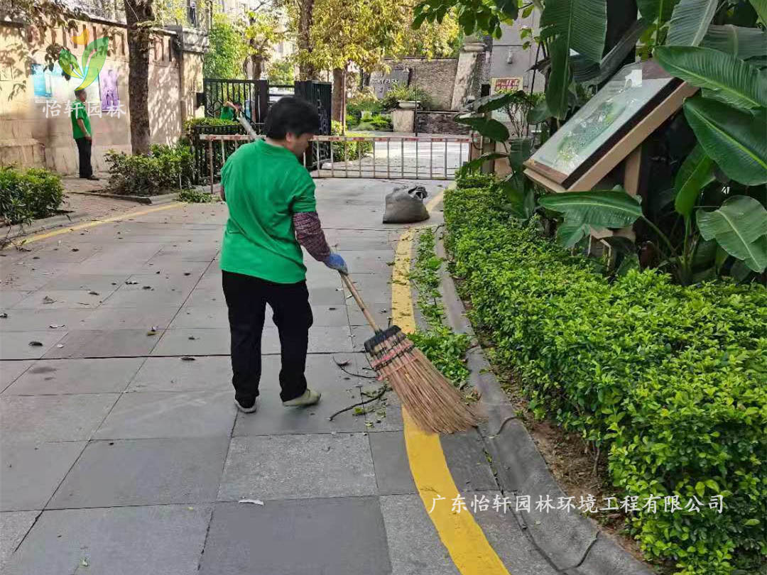 深圳龍華觀湖園別墅小區綠化養護