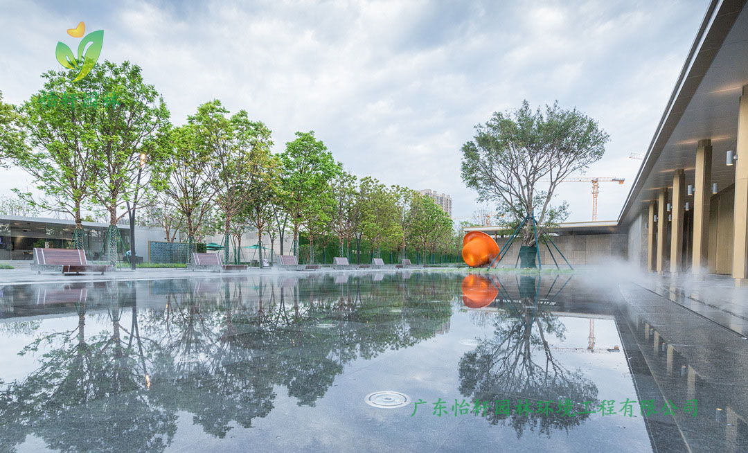 保利天珺一期小區綠化景觀設計實景圖