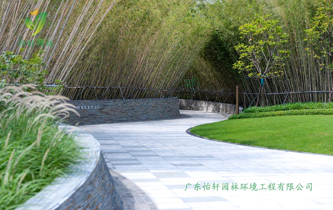 肇慶保利瓏灣花園小區綠化景觀設計實景圖
