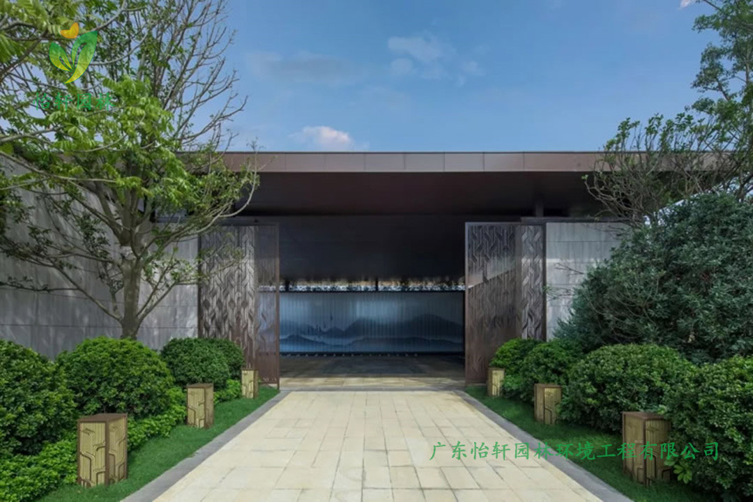 綠地·海玥公館小區(qū)綠化景觀設計效果圖